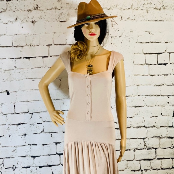 Mia Joy ""Destiny Maxi"" in Au Lait - Picture 2 of 4